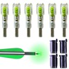 sntxmy 6PCS Lighted Nocks for Crossbow Arrows, with 0.285/0.297/0.300/0.305 in