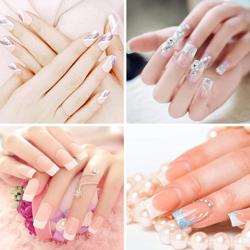 1000 piece false nails set, acrylic nail tips, fake nail
