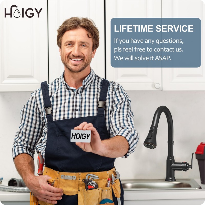 HOIGY Oil Rubbed Bronze Bar Sink Faucet Single Hole or
