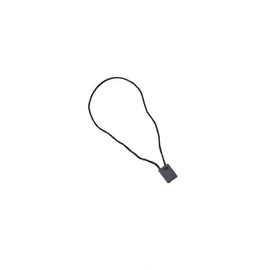 Healifty Pack of 950 Black Tag String Nylon Lock Black Tag String Nylon String Snap Lock Pin Loop Fastener Hook Ties Price Tag Clasps with Snap Closure