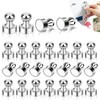 Pack of 25 Magnets for Magnetic Board, Strong Magnets for