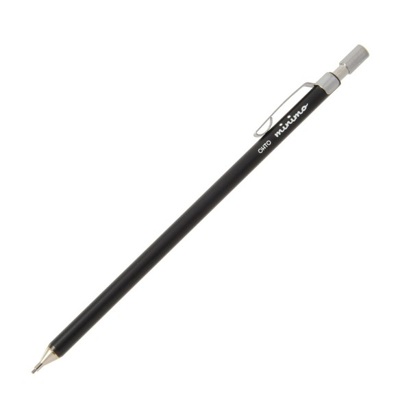 OHTO Extremely Thin Mechanical Pencil Minimo Sharp, 0.5mm, Black Body (SP-505MN-Black)