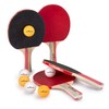 Table Tennis Ping Pong Set - Pack of 4 Premium