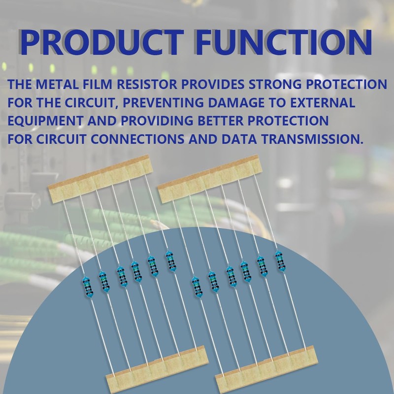 Innfeeltech 1/4 W 1% Tolerance 1.5K Ohm Metal Film Resistor