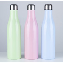 Kelomat, 1970-251, drinking bottle, other, Nile green, stainless steel, 0.5 litres, length 6 cm, width 25 cm, weight 0.355 kg, leak-proof, thermos bottle, water bottle, outdoor