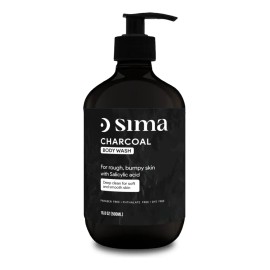 Gel De Baño Sima Charcoal Gentle 500 Ml Con Ácido Salicílico