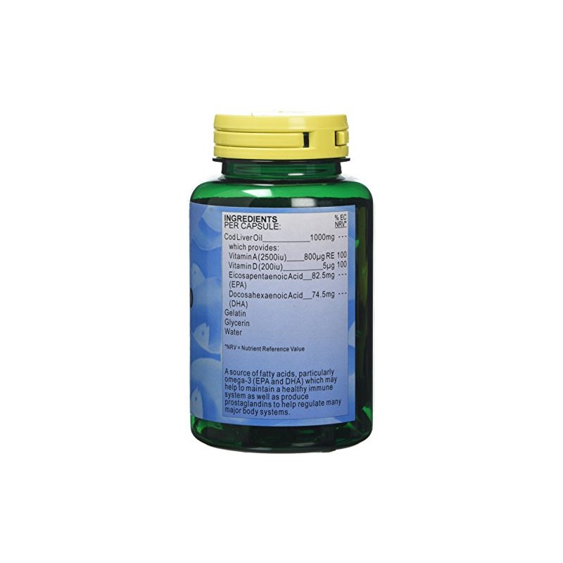 Health Plus Super Cod Liver Oil 1000mg Omega-3 & Joint