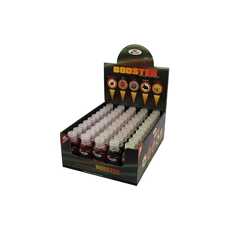 NGT Insulated Bait Bin Boilies with Crusher Liquids and PVA