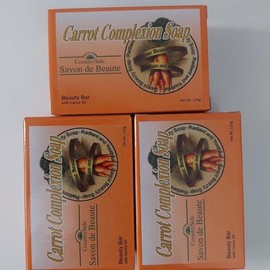 Carrot Complexion Soap x 3 Pcs Body Care
