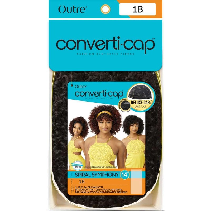 Outre Converti Cap - Spiral Symphony (OFF BLACK 1B)