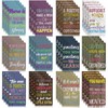 Chrisfall 48 Pieces Inspirational Notepads Mini Motivational Notebook Small Pocket