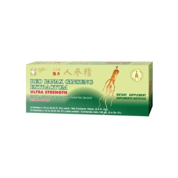 Prince of Peace Red Panax Ginseng Extractum Ultra Strength, 0.34