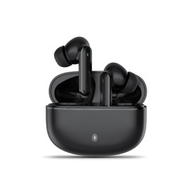 Wireless Earbuds Bluetooth Headphones,Bluetooth 5.4 Headphones Stereo Bass,Wireless Earphones with 4 ENC Noise Cancelling Mic,30H Playtime,Wireless In Ear Earphones for Android/iOS Phones (Black)