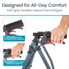 Vive Mobility Lightweight Walker for Seniors - Narrow, Folding Walker