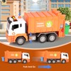 BunnyJOY Garbage Car Toy 12 Inch with Lights and Sound,
