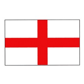 England St George Flag Interior Car Window Sticker
