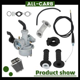 Carburetor Carb Air Filter Replacement for Honda CRF70F 2004-2012 XR70R 1998-2003