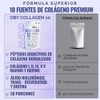 OBY Colágeno Hidrolizado 10 Fuentes con Resveratrol y Biotina Polvo