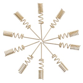 CIYODO 10pcs Phosphor Coil Thickened Spring Antenna Set Spiral Winding Welding Antenna for Tv Radio Router