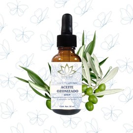 Aceite Ozonizado 600 IP regenera la piel antioxidante, disminuye arrugas, revitaliza, regenera, hidrata y suaviza la piel. (30 ML)