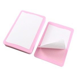 VNC 15pcs Nail Art Soft Stamping Protective Shell cabeza Stamper Rectangel Stamp Holder for Large Size 9.5X14.5CM Nail Art Plate