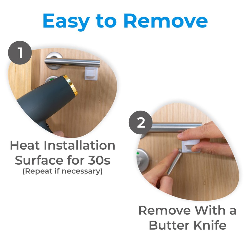 6-Pack Door Lever Lock for Child Safety - Baby Proofing