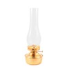 Vermont Lanterns Mansfield Brass Table Oil Lamp 14" (Brass)