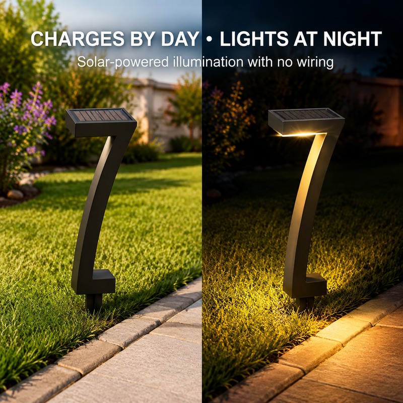 Solar Garden Lights for Outdoor Pathways – IP65 LED Spotlights