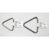 AII Stainless Steel Triangle Ring, 0.2 x 1.6 inches (5