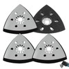 Set of 4 90 mm triangle sanding discs, multi-tool sanding