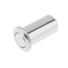 Sliding Patio Door Lock with 2 Keys,Keyed with Bolt Lock,Silver