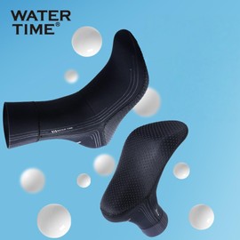 WATERTIME 2.5mm Neoprene Sand Socks, Beach Volleyball Sand Proof Outdoor, Wetsuit Diving Water Socks Keep Warm for Men Women (Large)