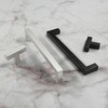Alzassbg 10 Pack Brushed Satin Nickel Cabinet Pulls 5"(128mm) Hole