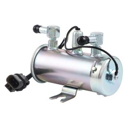OSIAS 24V ELECTRIC UNIVERSAL PETROL DIESEL FUEL PUMP FACET SILVER STYLE TRACTOR BOAT