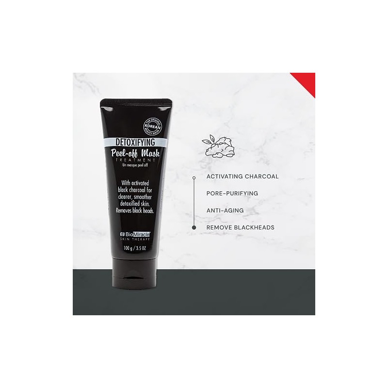 BioMiracle - El coreano Original desintoxicación tratamiento de mascarilla Peel-Off