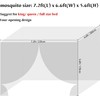 Anmas Box Mosquito Net Bed Canopy for Double Bed -