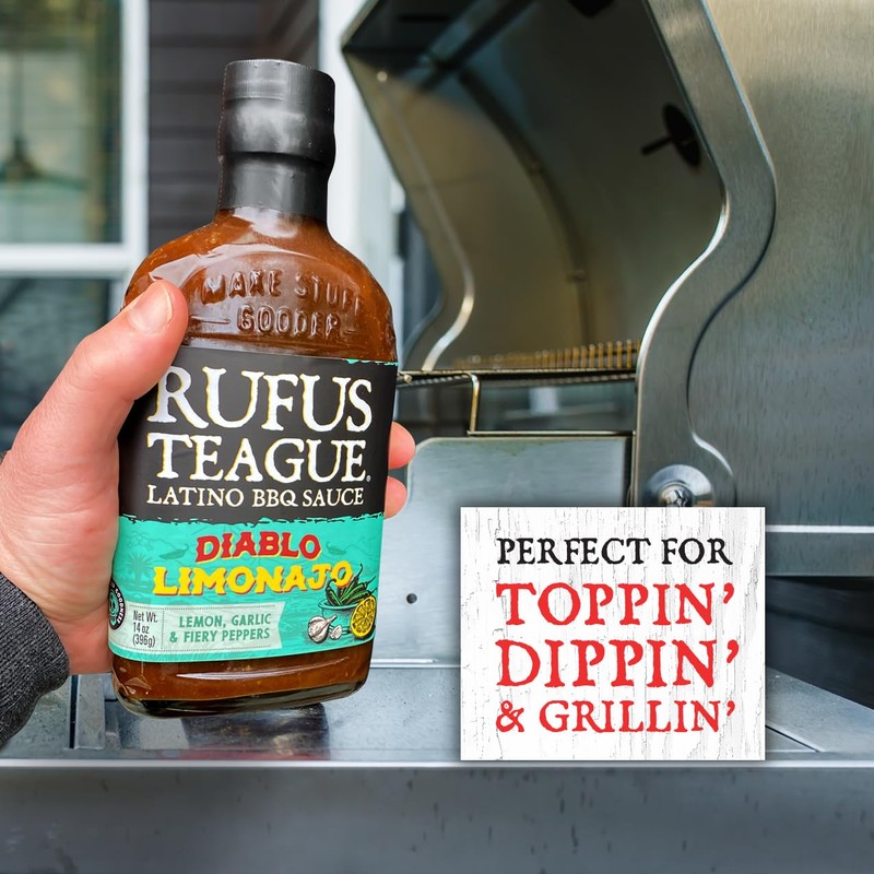 Rufus Teague - Diablo Limonajo Sauce - Premium Latino Barbecue