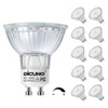 DiCUNO GU10 LED Bulb Dimmable, Warm White 2700K, 60W Equivalent,