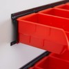 Ultrawall Wall Mounted Storage Bins, Plastic Hanging Storage Organizer Bins,