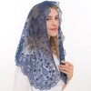 Ammmscaf Mantilla Velo de iglesia capilla para el domingo latino,