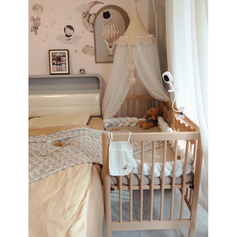 KHQBG Flexible Baby Monitor Mount for Nanit Pro Smart Baby