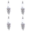 Atunee 4PCS E6TC Spark Plug for Coleman CT100U CC100X Mini