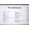 Proverbidioms Poster, New Hi-Rez Edition+