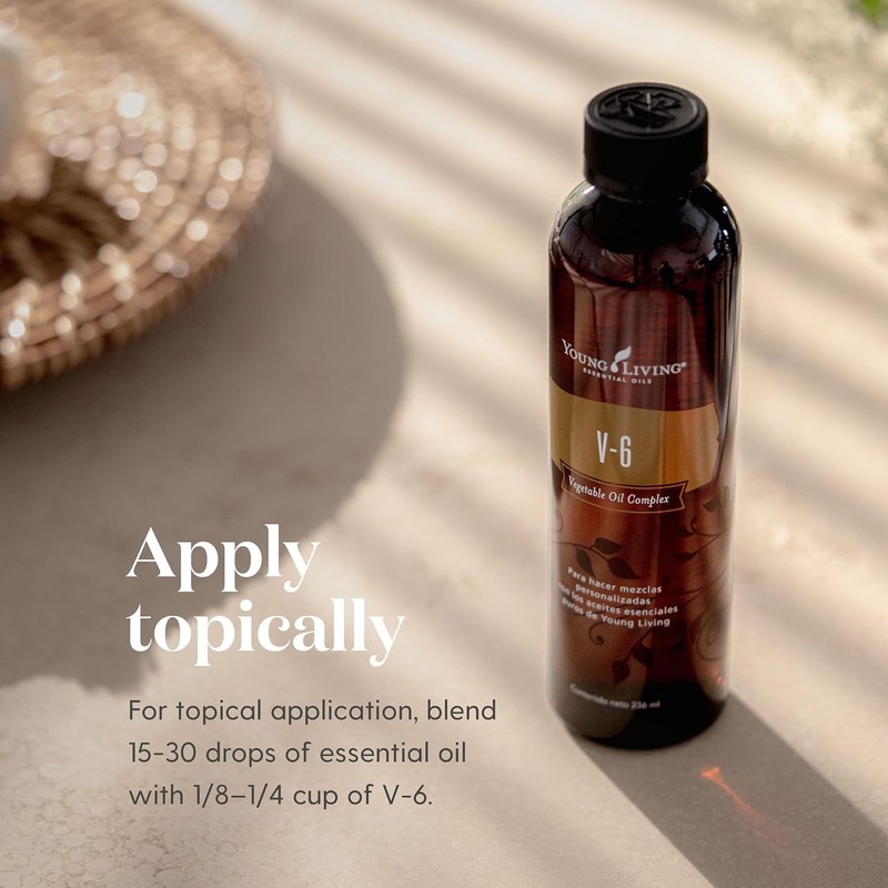 Young Living V-6 Enhanced Vegetable Oil Complex for Custom Blending