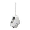 fiXte Single Wheel Screw In Washing Line Cord Nylon Wheel