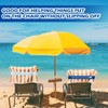Junkin 8 Pcs Towel Band Beach Chair Clips Bands Rubber