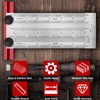 T Rule Stainless Steel Silver Scribing Ruler Woodworking Measuring Tool