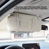 Kartisen Car Sun Visor Organizer, Auto Interior Accessories Pocket Organizer