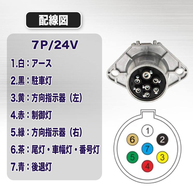 MONOSTORE Wiring Socket Wiring Socket RC Plug Hitch Carrier Connector
