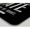 BLVD Engraved PRIVATE No Driver License Insurance Required Car Tag